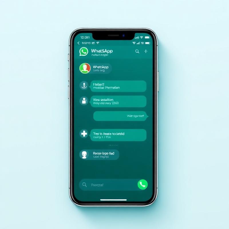 Interface do WhatsApp mostrando integração com o sistema de pediatria